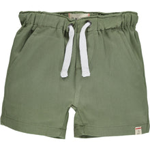 Load image into Gallery viewer, Green Hugo Twill Shorts
