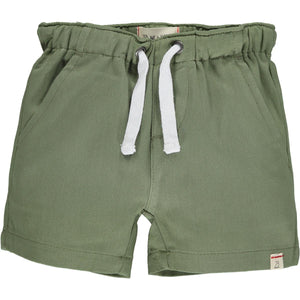 Green Hugo Twill Shorts