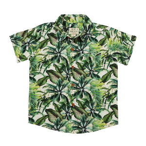 Maui Printed Button Up