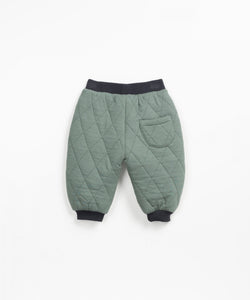 Green Padded Pants