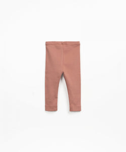 Mauve Cotton Leggings