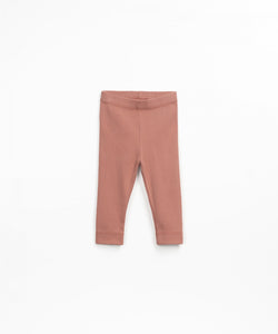 Mauve Cotton Leggings