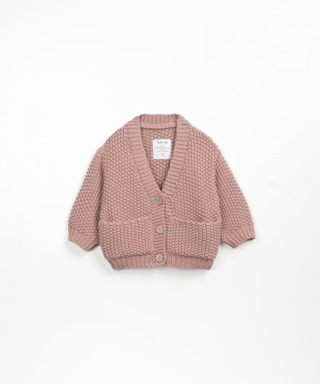 Coconut Button Knit Cardigan