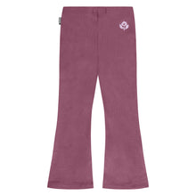 Load image into Gallery viewer, Flared Burgundy Pants
