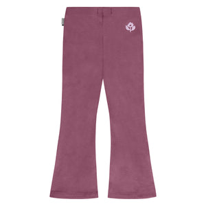 Flared Burgundy Pants