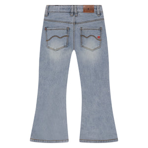 Light Blue Flared Denim