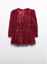 Load image into Gallery viewer, Red Sequin Dress
