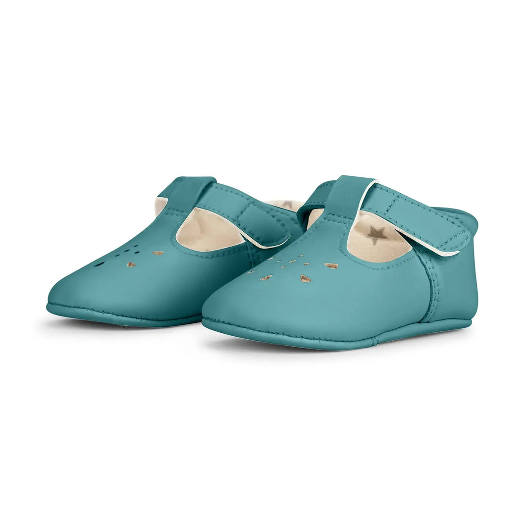 Eco Steps - Mary Jane Crystal Blue