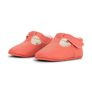 Eco Steps - Mary Jane Strawberry Pink