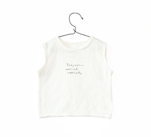 Organic Cotton Sleeveless T-Shirt