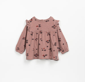 Tunic with flower spot print | Wooden Memories