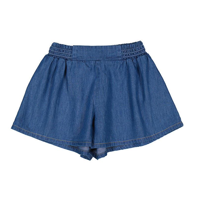 Girls Chambray Shorts