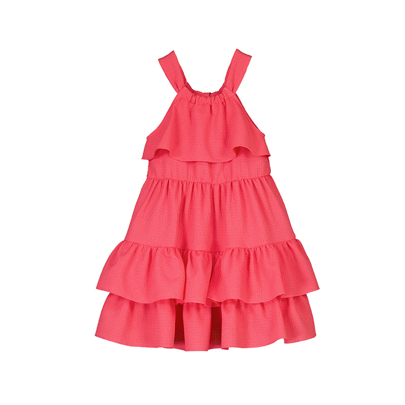 Pink Ruffle Dress