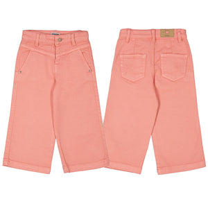 Girls Pink Twill Pants