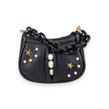 Load image into Gallery viewer, Pearl Studs Shoulder Bag
