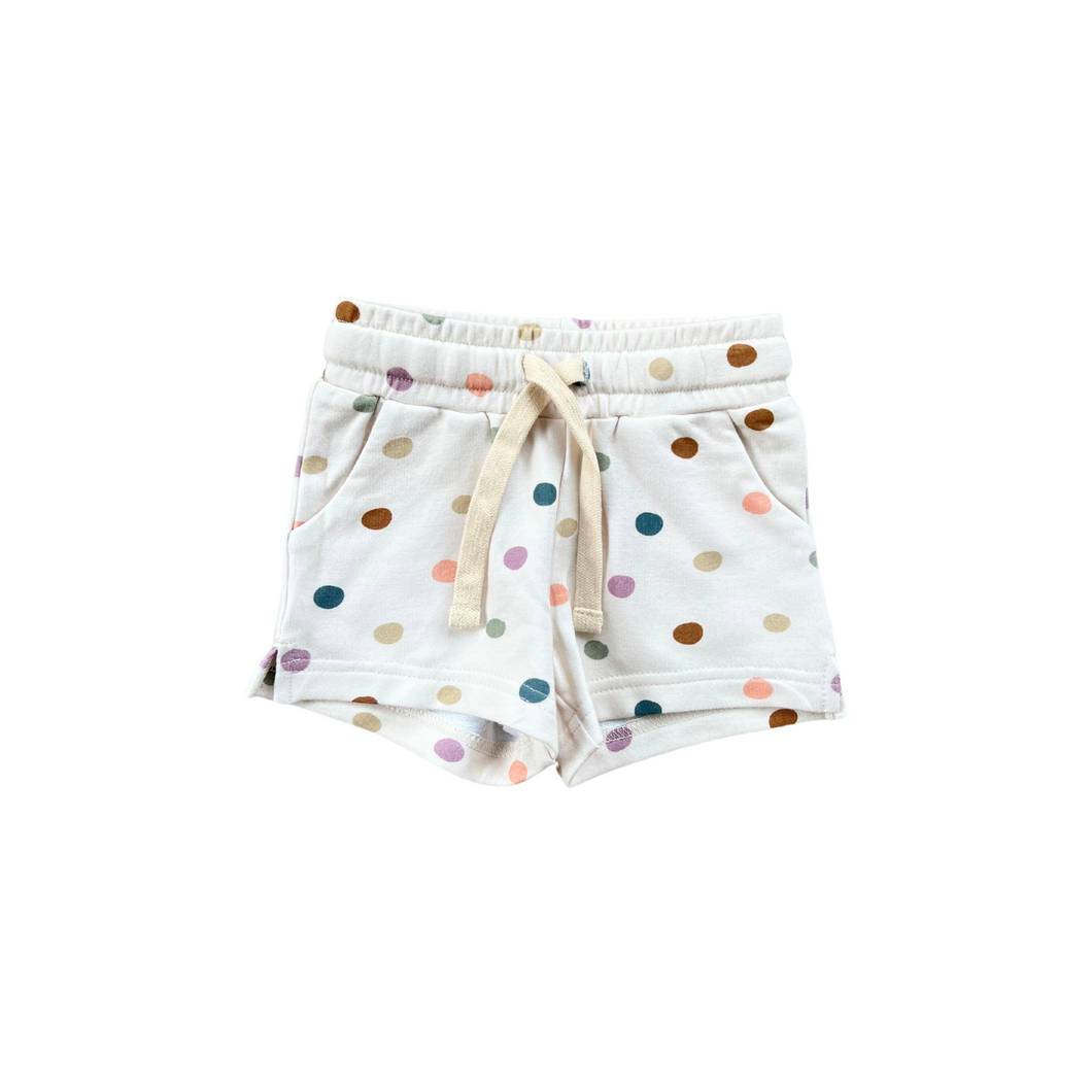 Polka Dot Sweat Short