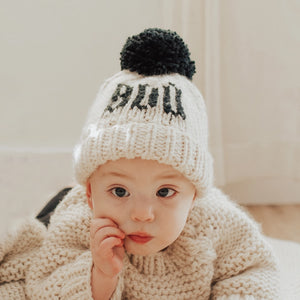 BOO Hand Knit Beanie Hat